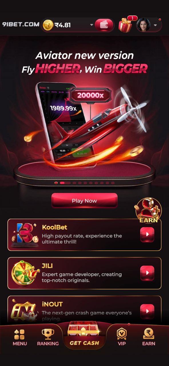 User claiming daily bonus in 91Bet Game app